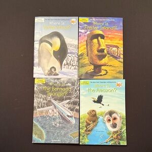 Set of 4 - Where Is Book Series Set